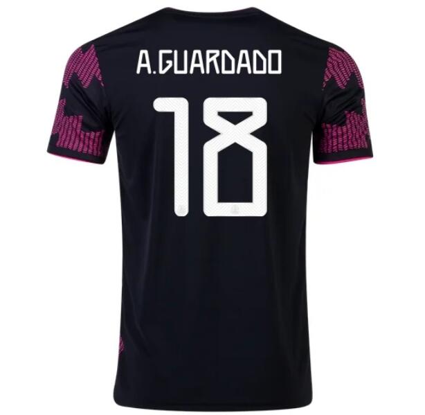 2021 Mexico Home Kit Soccer Jersey ANDRÉS GUARDADO #18